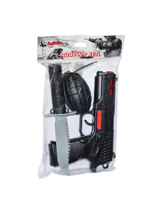 114 Robocop Silah Oyun Seti -aydede