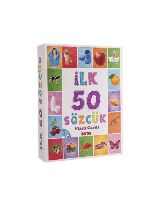 1161  Flash Cards  İlk 50 Sözcük -dıytoy