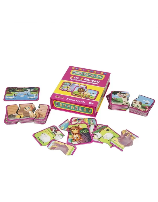 1185 Flahs Card Hayvanlar