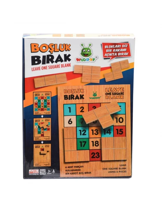 119 Woody Boşluk Bırakma Oyunu -karsan