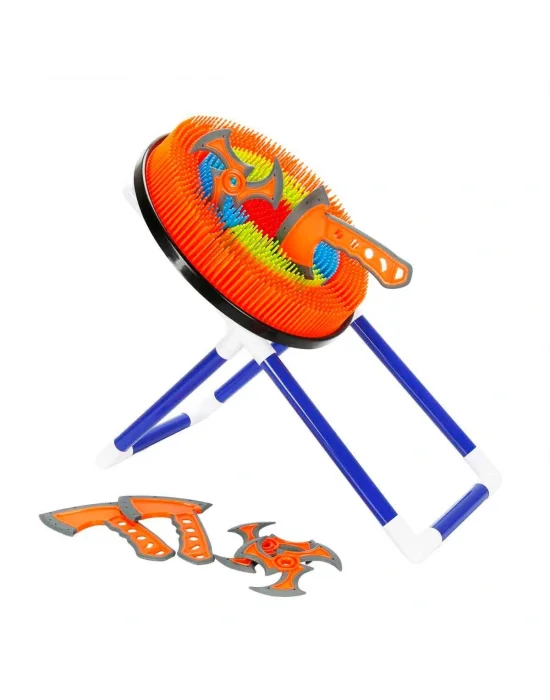 11912 Sun-aoj-dart Target Set Axes N Stars Ayaklı