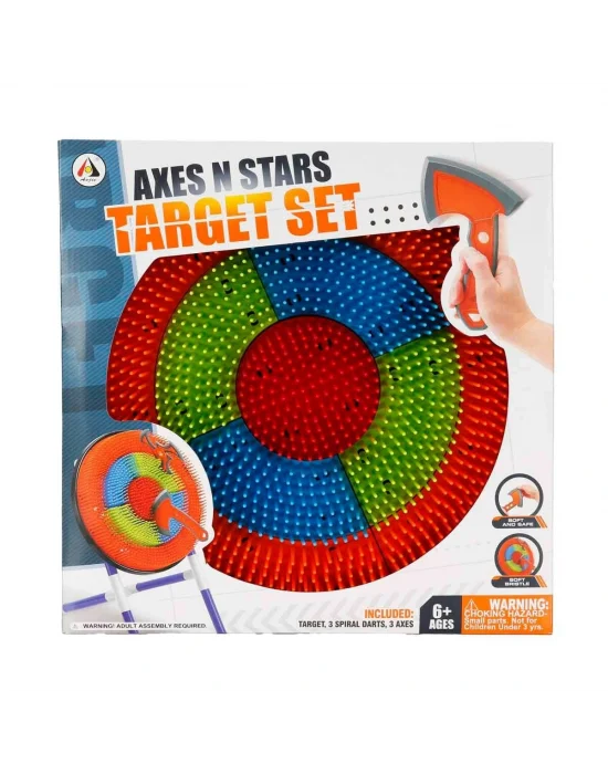 11912 Sun-aoj-dart Target Set Axes N Stars Ayaklı