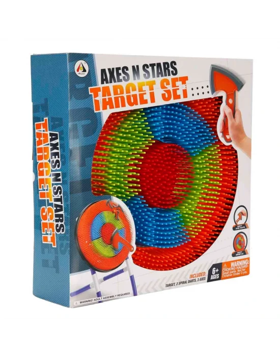 11912 Sun-aoj-dart Target Set Axes N Stars Ayaklı