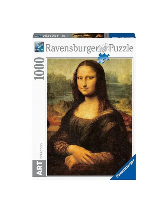 12000058 Leo da vinci - Mona lisa 1000 Parça Ravensburger Puzzle