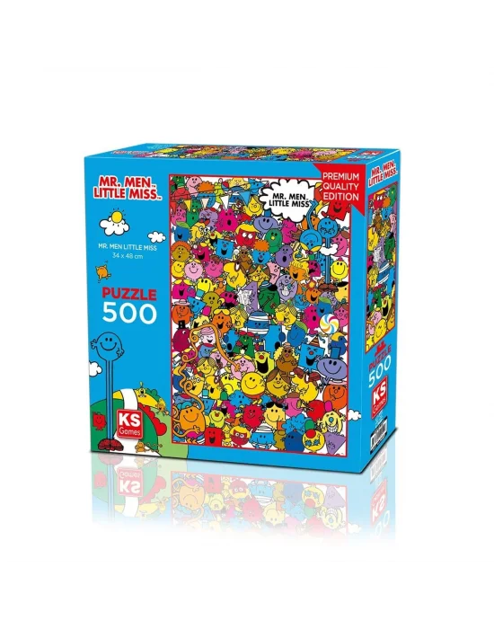 14451 Puzzle 500 Mr Men Lisanslı 500 Parça Yetişkin Puzzle
