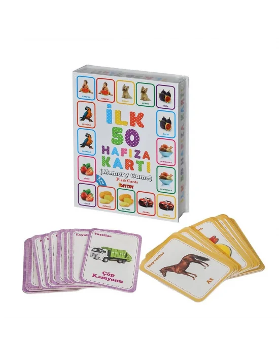 1475 İlk 50 Hafıza Kartları (memory Game )