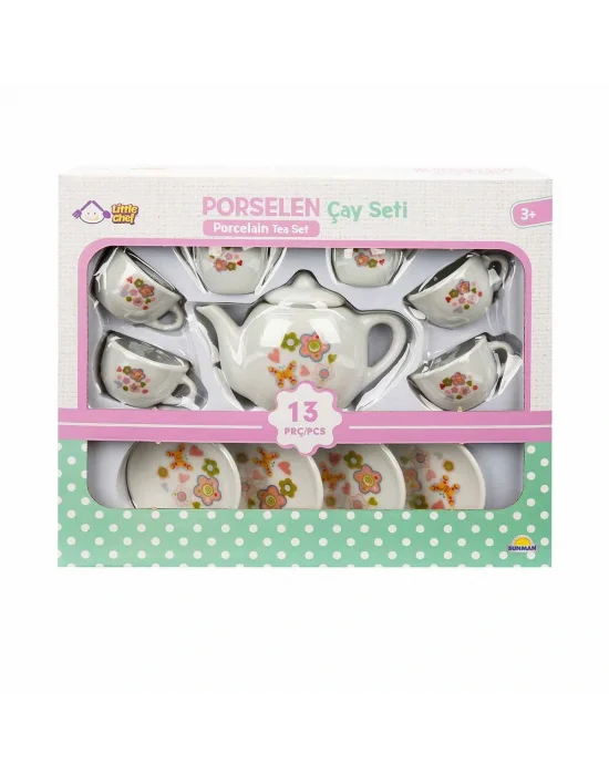 1501 Porselen Çay Seti 13 Parça -sunman