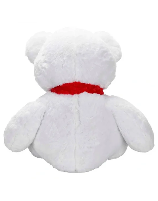 1515 Sun-jhn-pff-sk Peluş Ayı Oturan Krmz Atkılı 70cm 2r