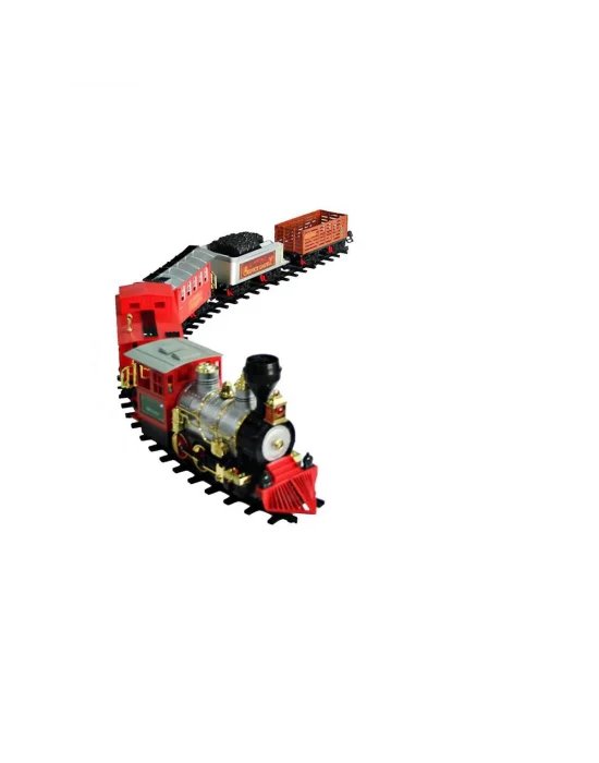 1555 Klasik Tren Seti Sesli Ve Işıklı 35 Parça