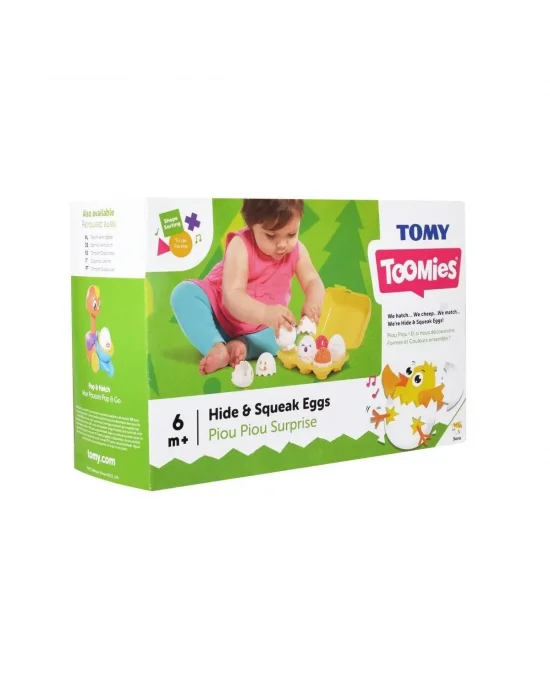 1581 Tomy Toomies Saklambaçlı Renkli Yumurtalar 12-36 Ay