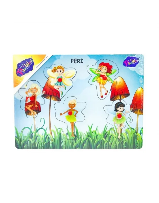 159/160 Onyıl, Ahşap Tutmalı Peri Kızı