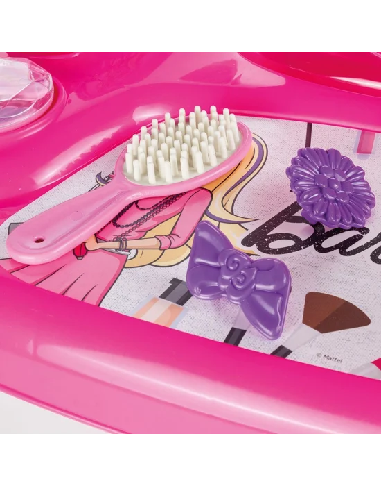 1609 Barbie Ayaklı Makyaj Masası Ve Sandalye Seti - Dolu