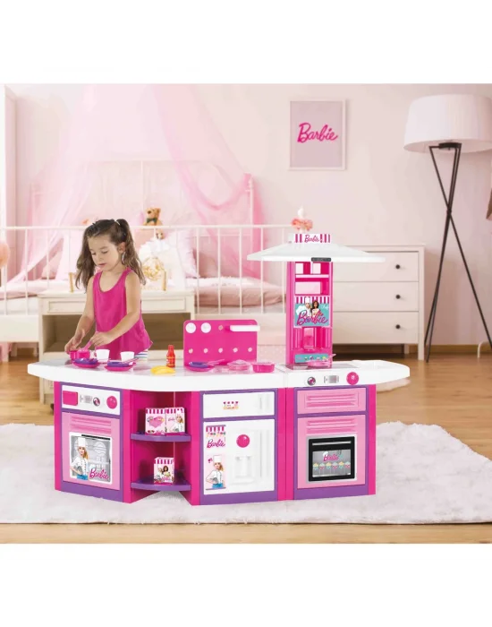 1614 Barbie Mutfak Seti 3 Lu