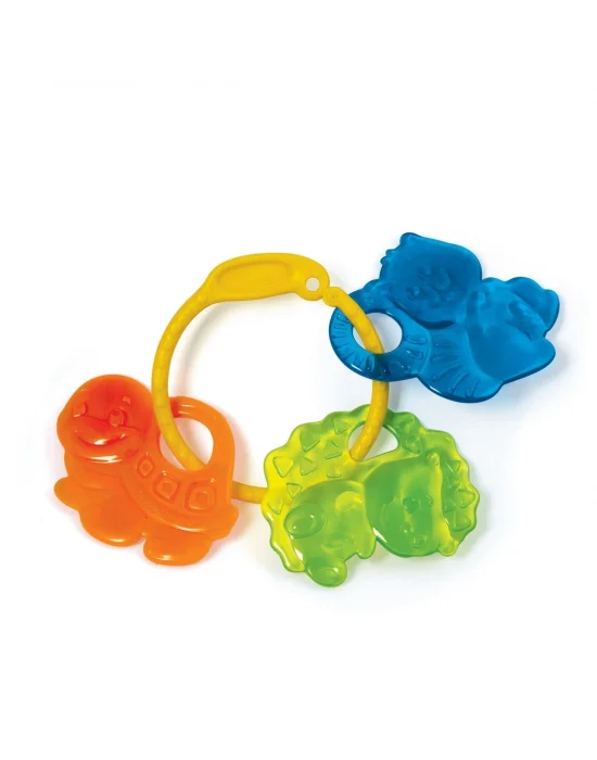 17061 Baby Clementoni - Renkli Hayvanlar Dişlik +3 Ay