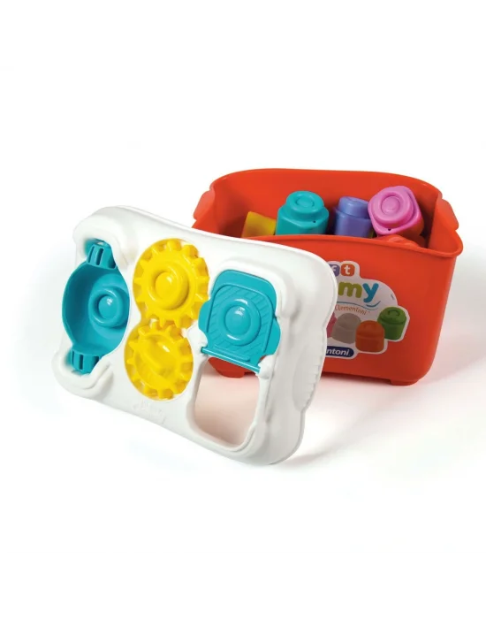 17171 Soft Clemmy - Yumuşak Blok Bultak Kovası - 15 Parça 6-36 Ay