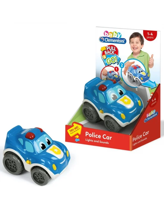 17179 Baby Clementoni - Polis Arabası 1-4 Yaş