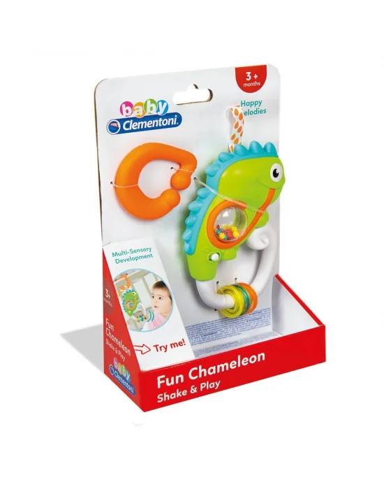 17332 Baby Clementoni - İnteraktif Bukalemun Oyuncak +6 Ay