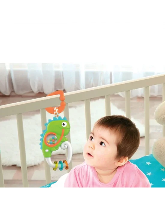 17332 Baby Clementoni - İnteraktif Bukalemun Oyuncak +6 Ay