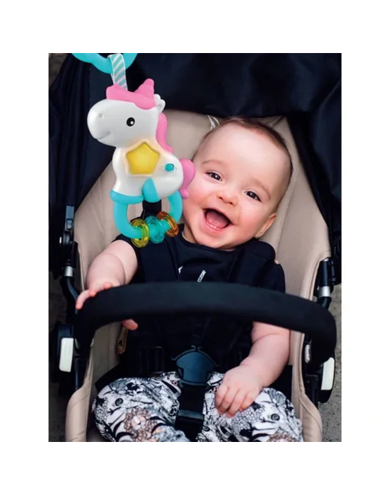 17333 Baby Clementoni - İnteraktif Unicorn Oyuncak +6 Ay