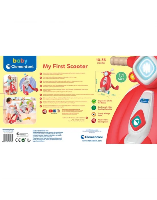 17403 Baby Clementoni - İlk Adım Yürüteci