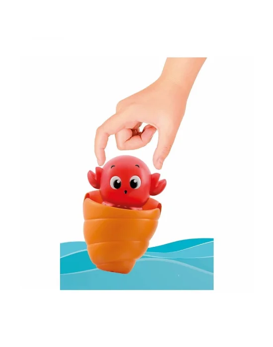 17655 Saklanan Su Arkadaşları Banyo Oyuncağı, Baby Clementoni, +6 Ay