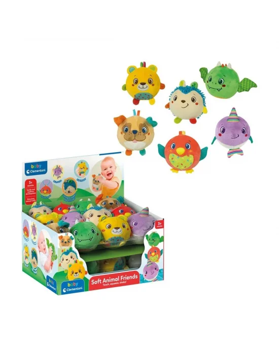 17683 Baby Clementoni - Yumuşak Hayvan Arkadaşlar