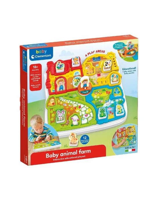 17716 Baby Clementoni - Bebek Hayvanlar Çiftliği