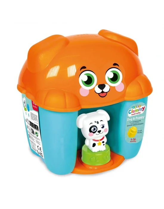 17769 Soft Clemmy - Yumuşak Blok Kova Seti Köpekçik