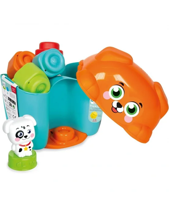 17769 Soft Clemmy - Yumuşak Blok Kova Seti Köpekçik