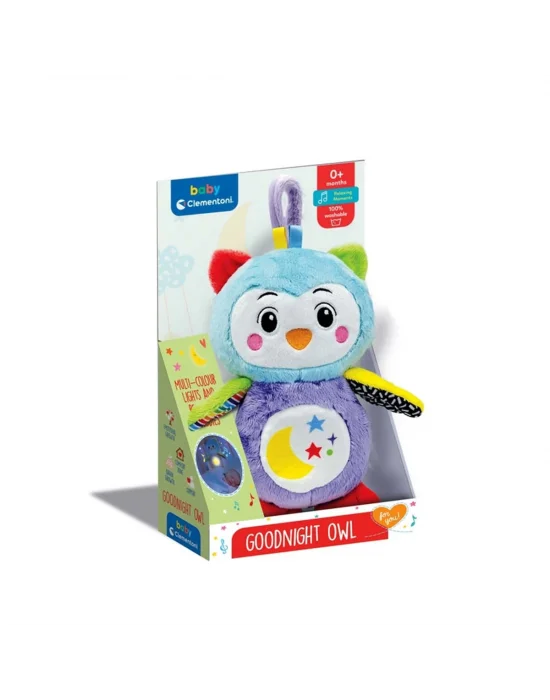 17801 Baby Clementoni - Işıklı Pelüş Baykuş