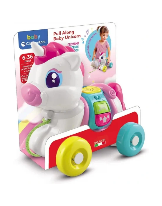 17813 Baby Clementoni - Çek Çek Unicorn