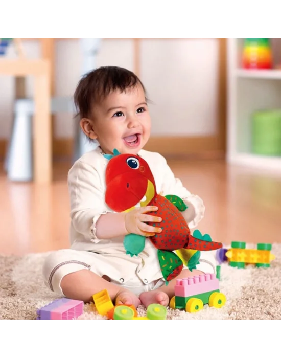 17847 Baby Clementoni - Trex Dinozor Peluş Oyuncak