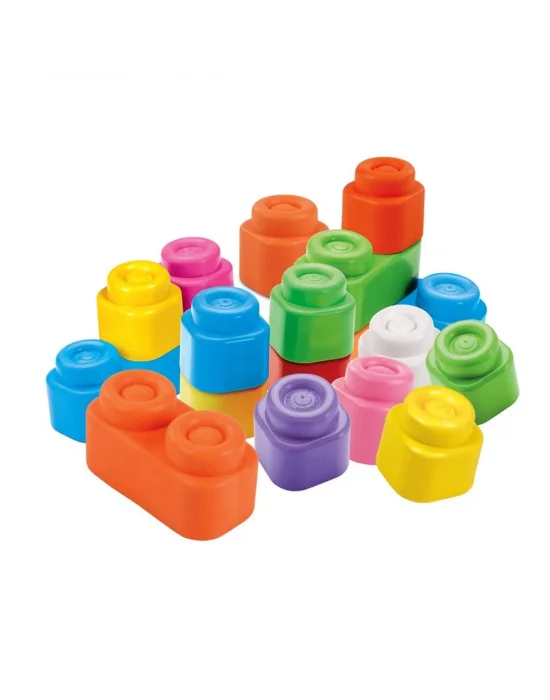 17877 Soft Clemmy - Yumuşak Blok Çantası 20 Parça 6-36 Ay