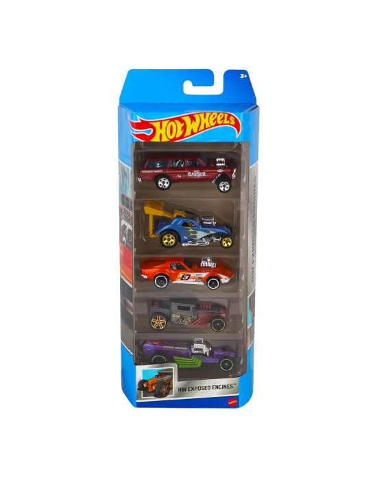 1806 Hot Wheels Beşli Araba Seti