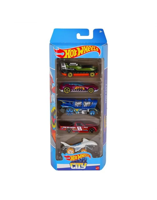 1806 Hot Wheels Beşli Araba Seti