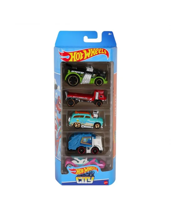 1806 Hot Wheels Beşli Araba Seti