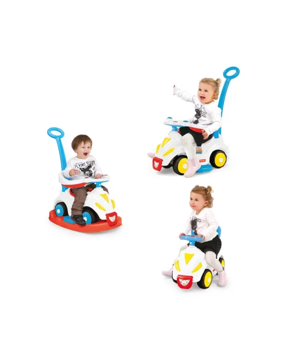 1812 Fisher Price Smile Araba 4ü 1 Arada