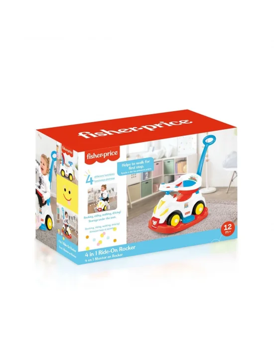 1812 Fisher Price Smile Araba 4ü 1 Arada