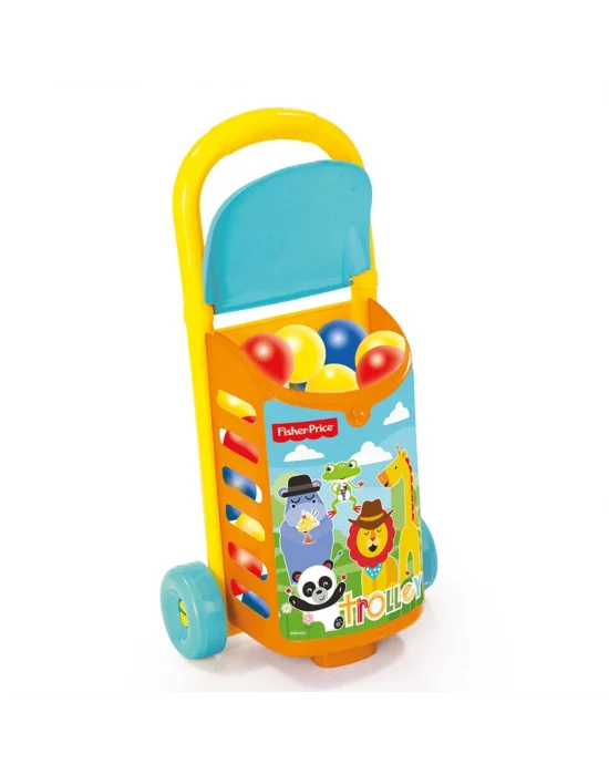 1814 Fısher Prıce Cek Cek Araba Ve Toplar