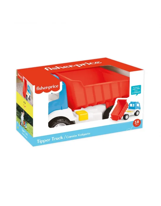 1827 Fisher - Price Oyuncak Damperli Kamyon Pencereli Kutuda 38 Cm