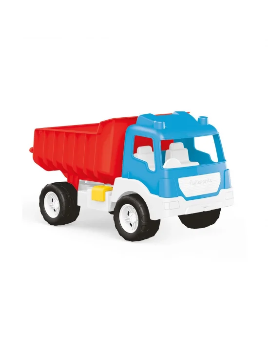 1827 Fisher - Price Oyuncak Damperli Kamyon Pencereli Kutuda 38 Cm