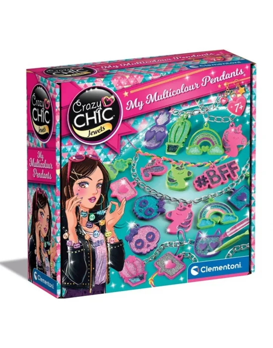 18757 Crazy Chic - Renkli Kolyeler