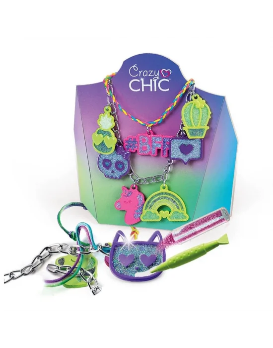 18757 Crazy Chic - Renkli Kolyeler