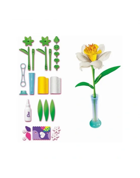 18876 Idea Clemetoni - Çiçek Tasarıım Seti - Nergis
