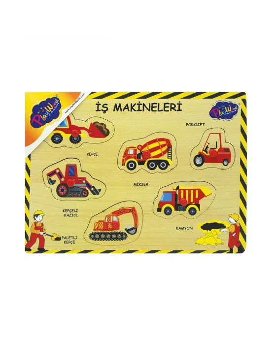 194/195-ony Ahşap Tutmalı İş Makinaları