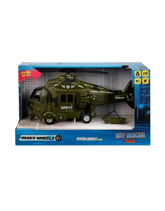 1997 Maxx Wheels 1:16 Sesli Ve Işıklı Helikopter