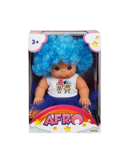 20040 Afro Kıvırcık Saçlı Bebek 23 Cm -sunman