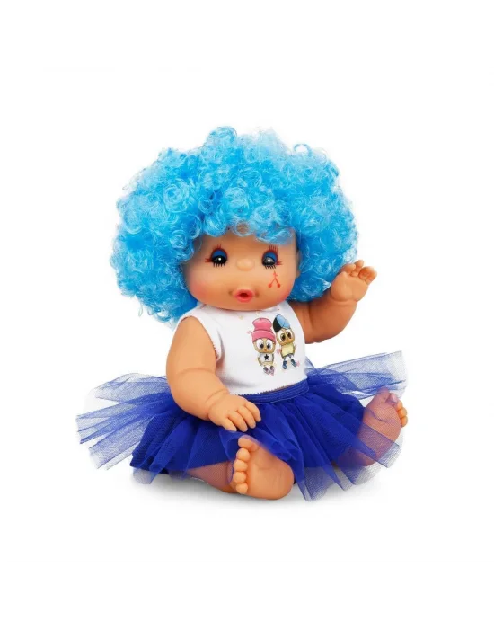 20040 Afro Kıvırcık Saçlı Bebek 23 Cm -sunman