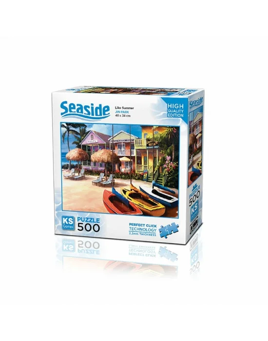 20044 Welcome To Beach Like Summer 500 Parça Puzzle -kspuzzle