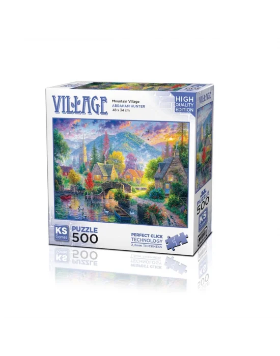 20046 Mountain Village 500 Parça Puzzle -ks